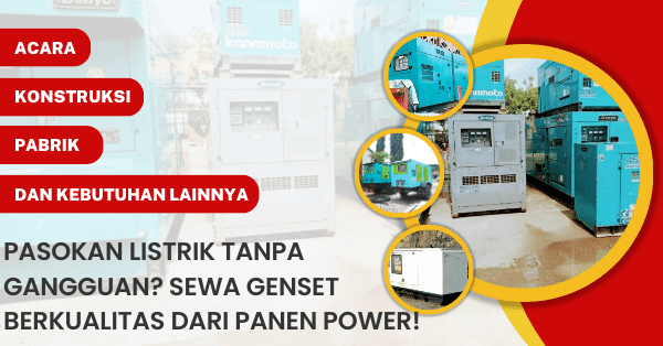 Rental Genset Tangerang Termurah - Hubungi Panen Power